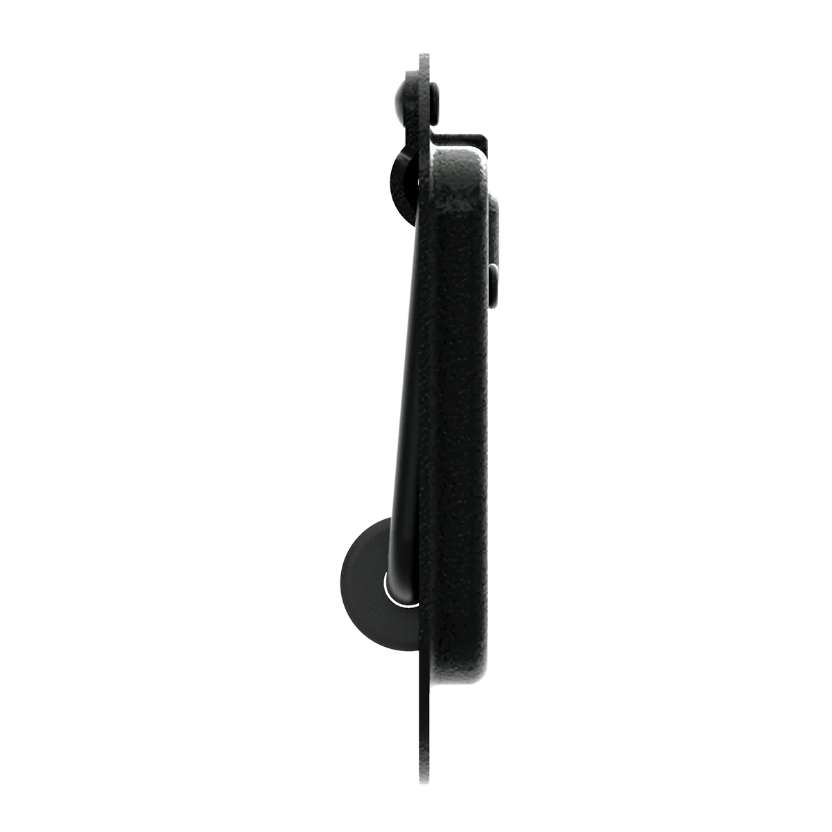 Black Medium Steel Recessed Handle - Image 3