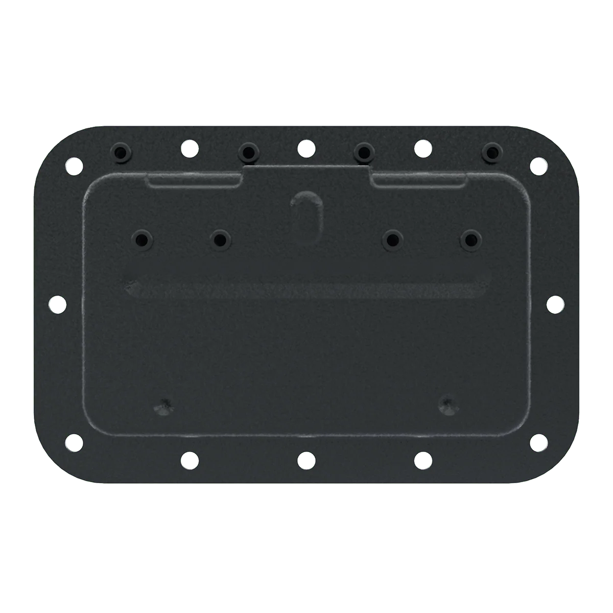 Black Medium Steel Recessed Handle - Image 4