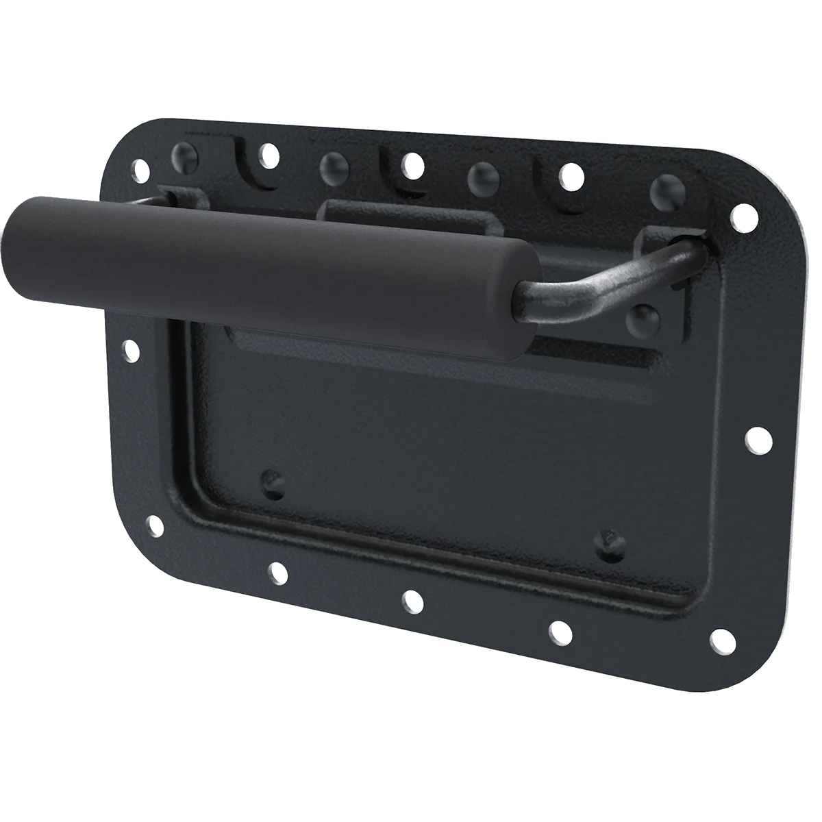Black Medium Steel Recessed Handle - Image 5
