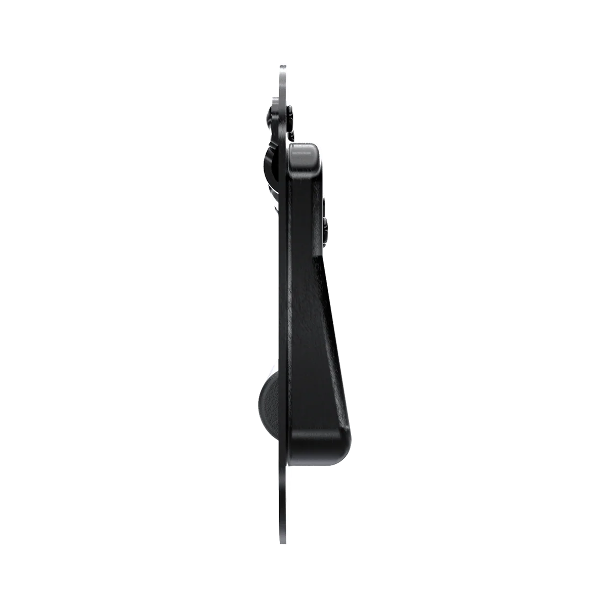 Black Medium Steel Recessed Handle with Deep Recess - Image 4