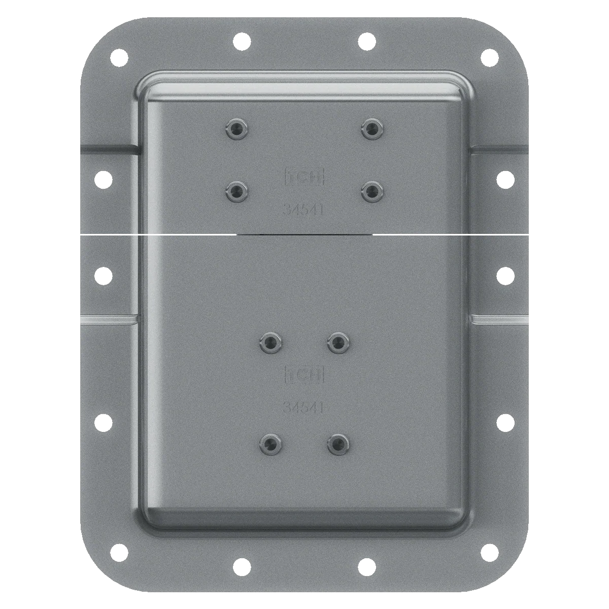 Large Recessed Twist Catch with 7/8-inch Offset and Kickout spring - Image 4