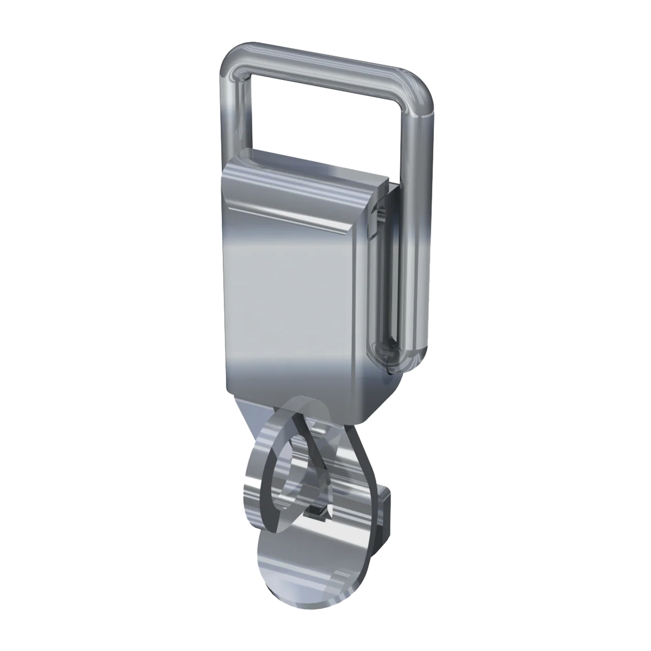 Compact Pad lockable Straight loop Drawlatch