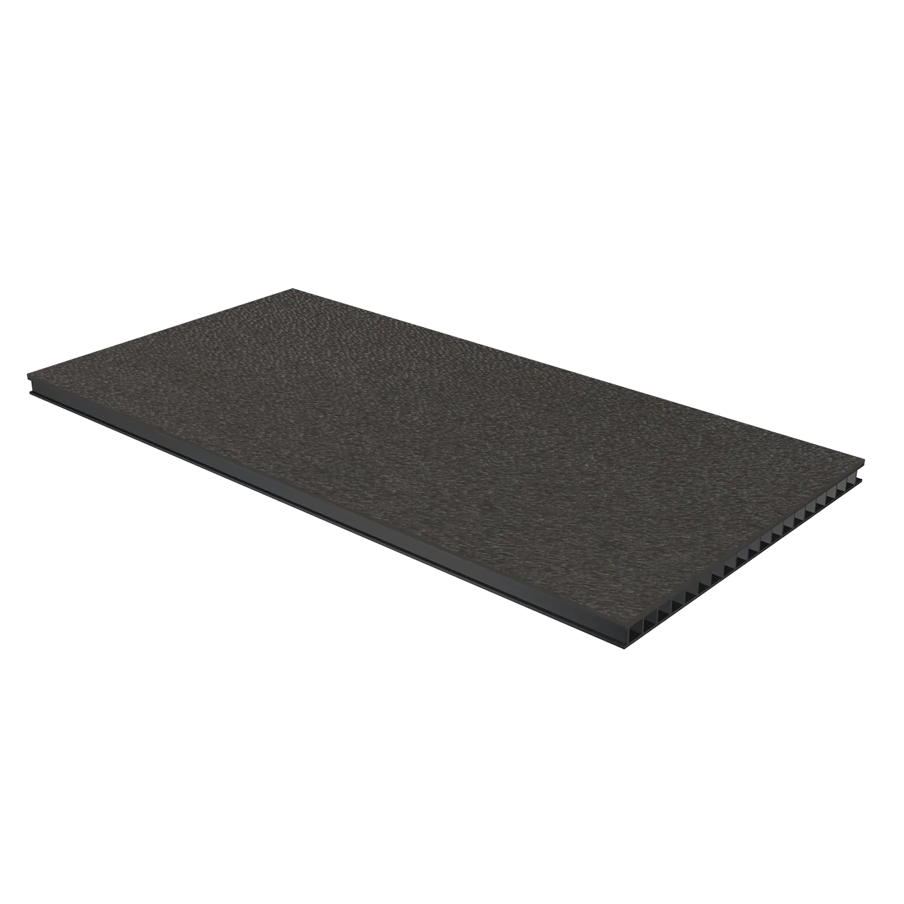 1/4in Corrugated Laminate - Gray