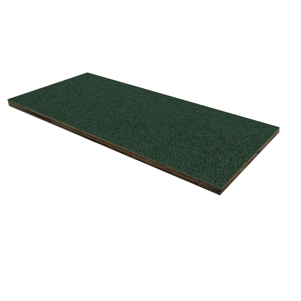 1/4in Birch Plywood Laminate - Forest Green