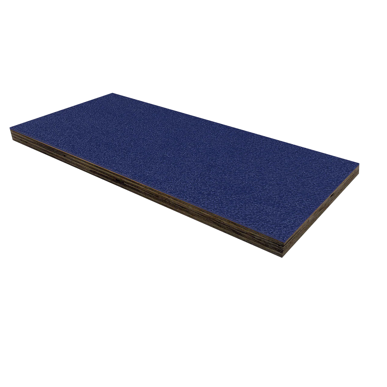 1/2in Birch Plywood Laminate - Dark Blue