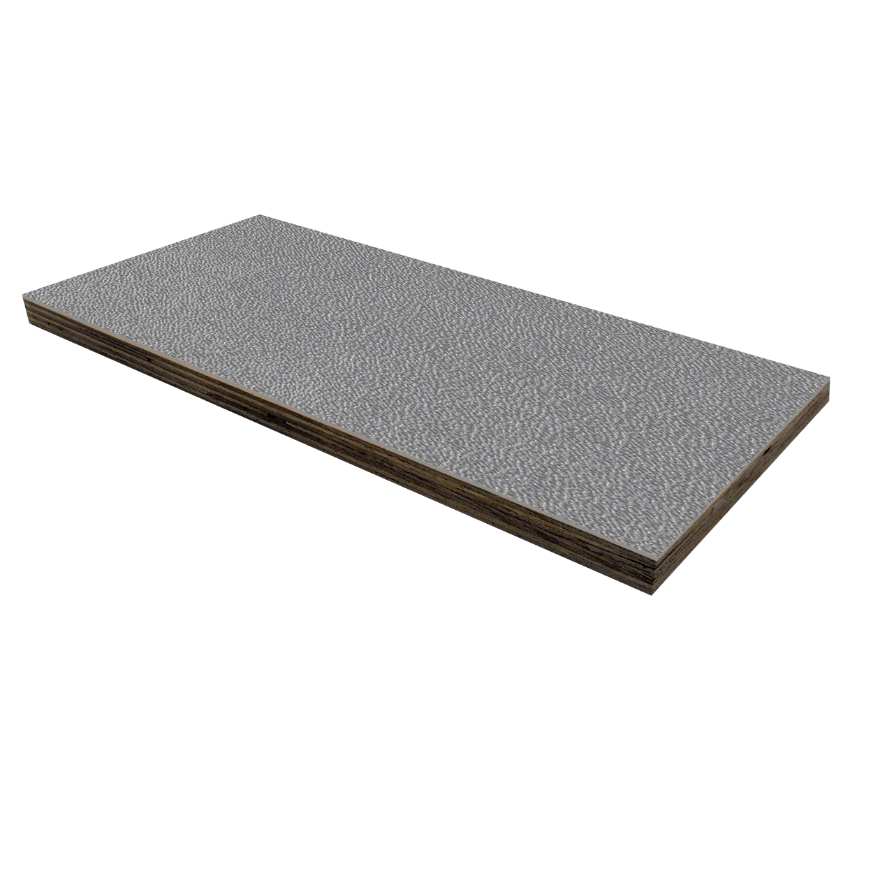 3/4in Birch Plywood Laminate - Silver