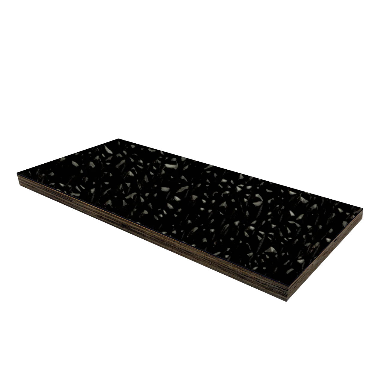 3/4in Textured Fiberglass (FRP) Laminate - Black