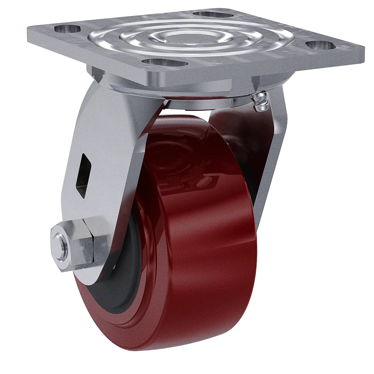 4 x 2-inch Polyurethane Swivel Caster - Image 4