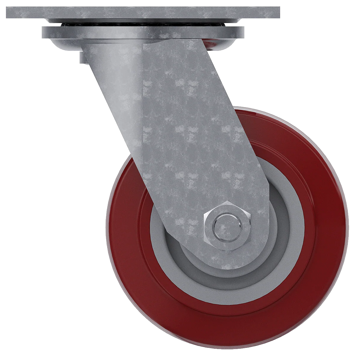 4-inch Poly Hi-Tech Swivel Caster - Image 3