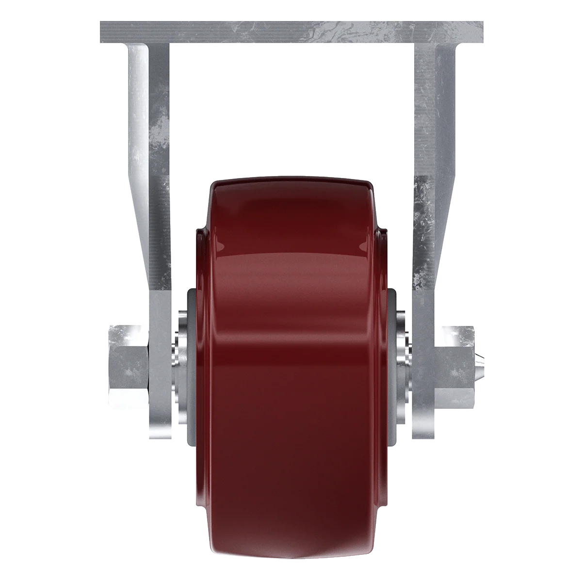4-inch Poly Hi-Tech Rigid Caster - Image 6