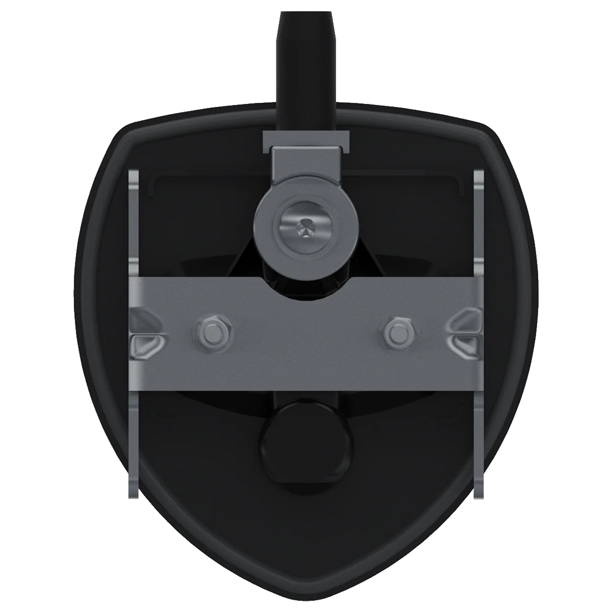 Southco Flush Mount Curved Lift-and-Turn Compression T-Handle Latch, Black - Image 4