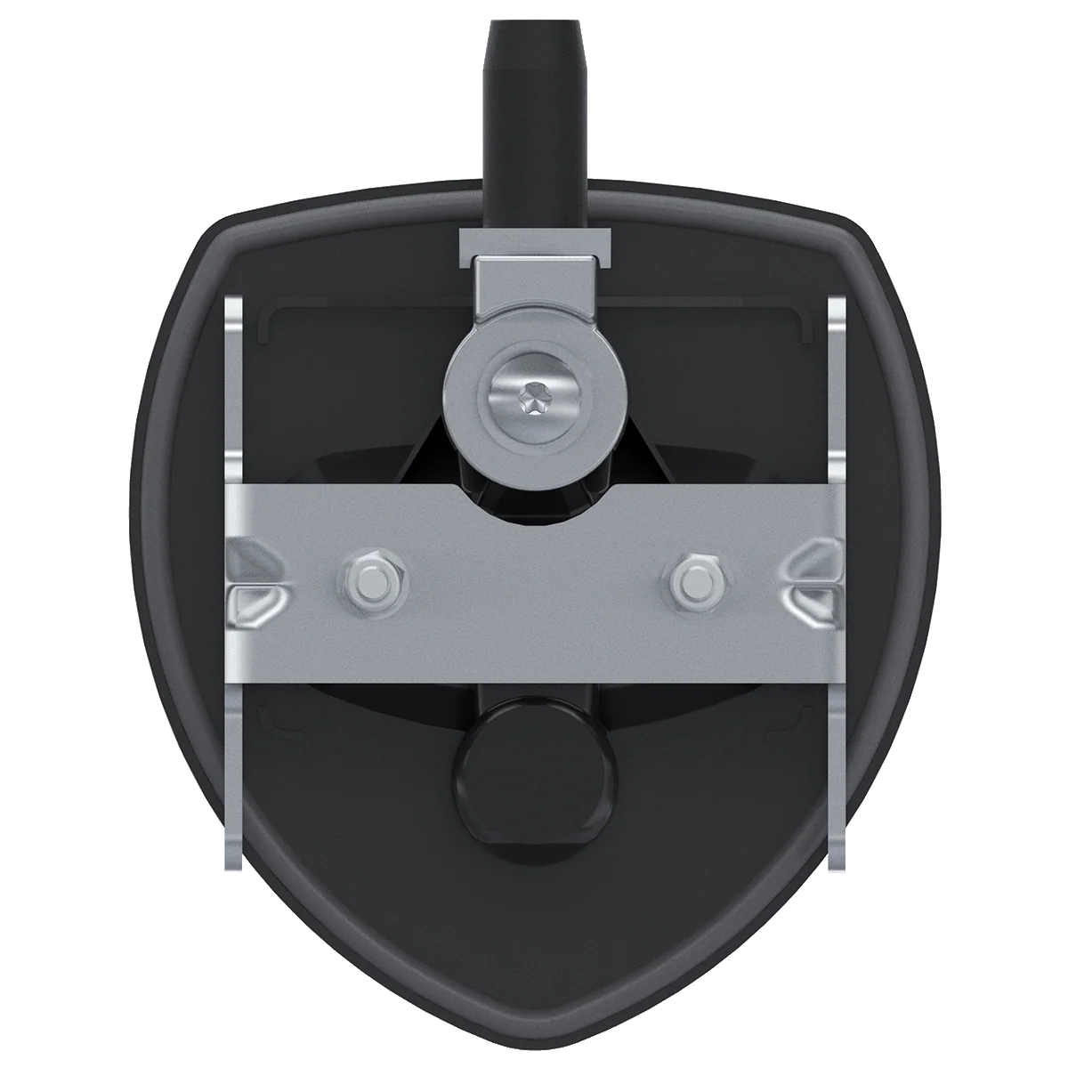 Southco Flush Mount Curved Lift-and-Turn Compression T-Handle Latch with key lock, Black - Image 4