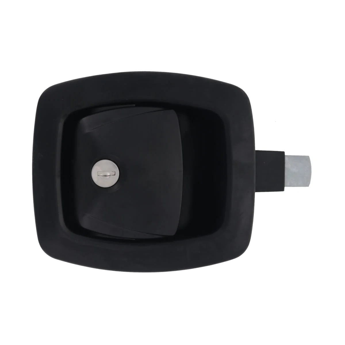 Southco R3-20-350-50 Push-to-Close Latch, CH 751 Key (2 Keys Included), Zinc Alloy, Powder Coat, Black - Image 3