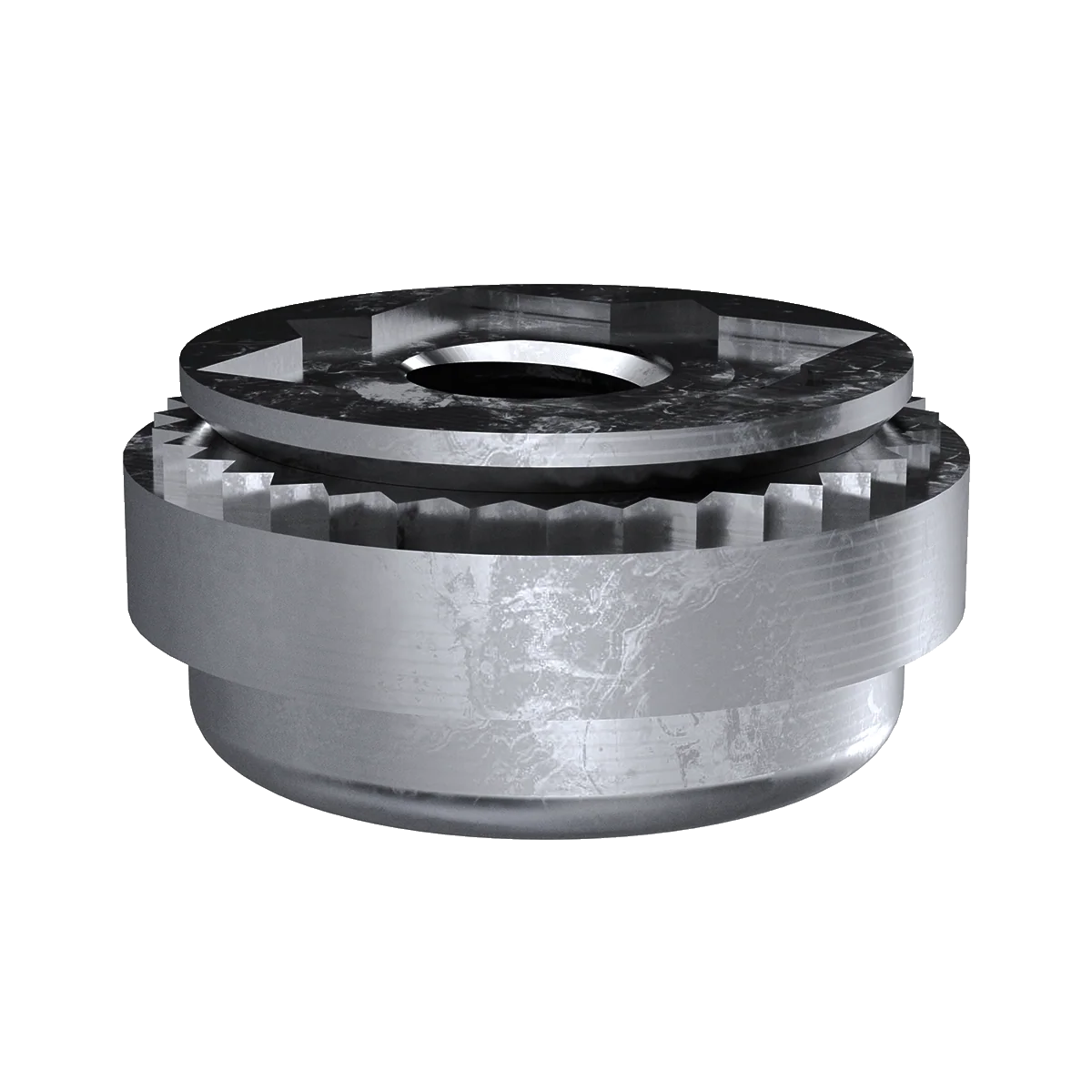 Self-Clinching Nut, Floating, 300 Series Stainless Steel, Passivated, 10-32 x 2, 100 Pack