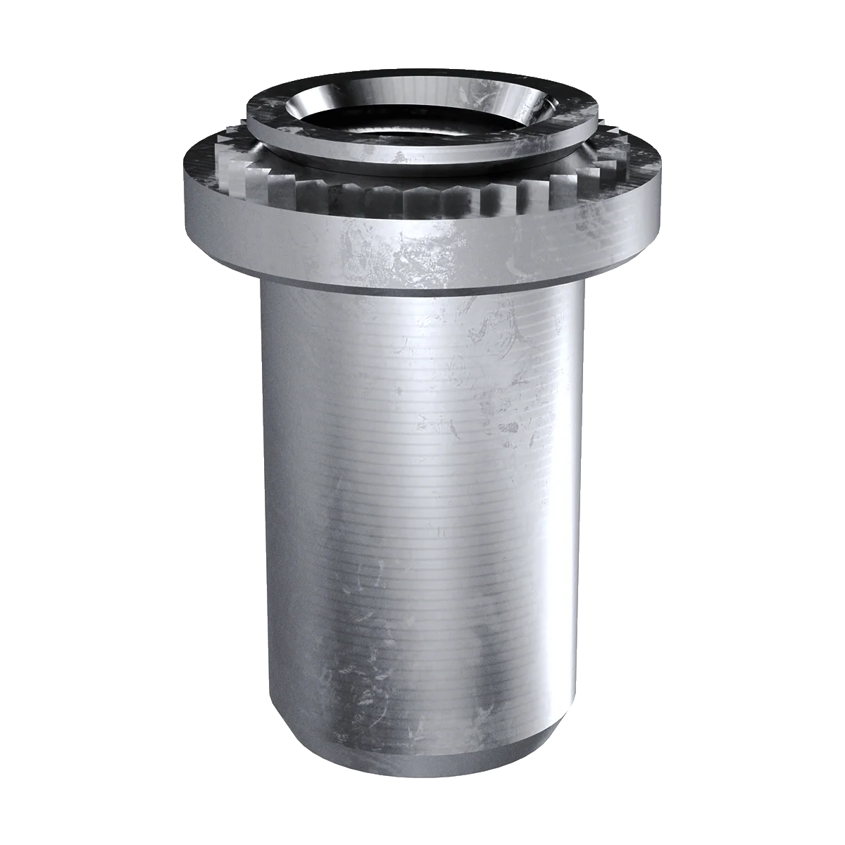 Self-Clinching Nuts, Blind, 300 Series Stainless Steel, Passivated, Metric, M4x0.7 x 1, 100 Pack