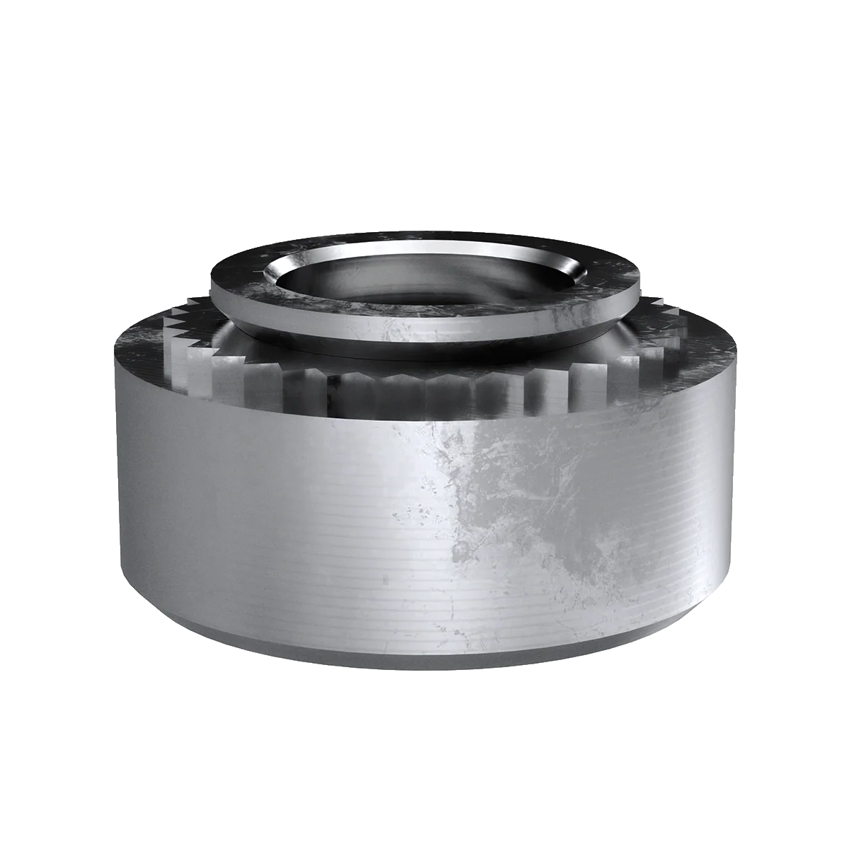 Self-Clinching Nut, Heavy Duty, Non-Heat Treated Steel, Zinc Clear, M6x1.0, 50 Pack