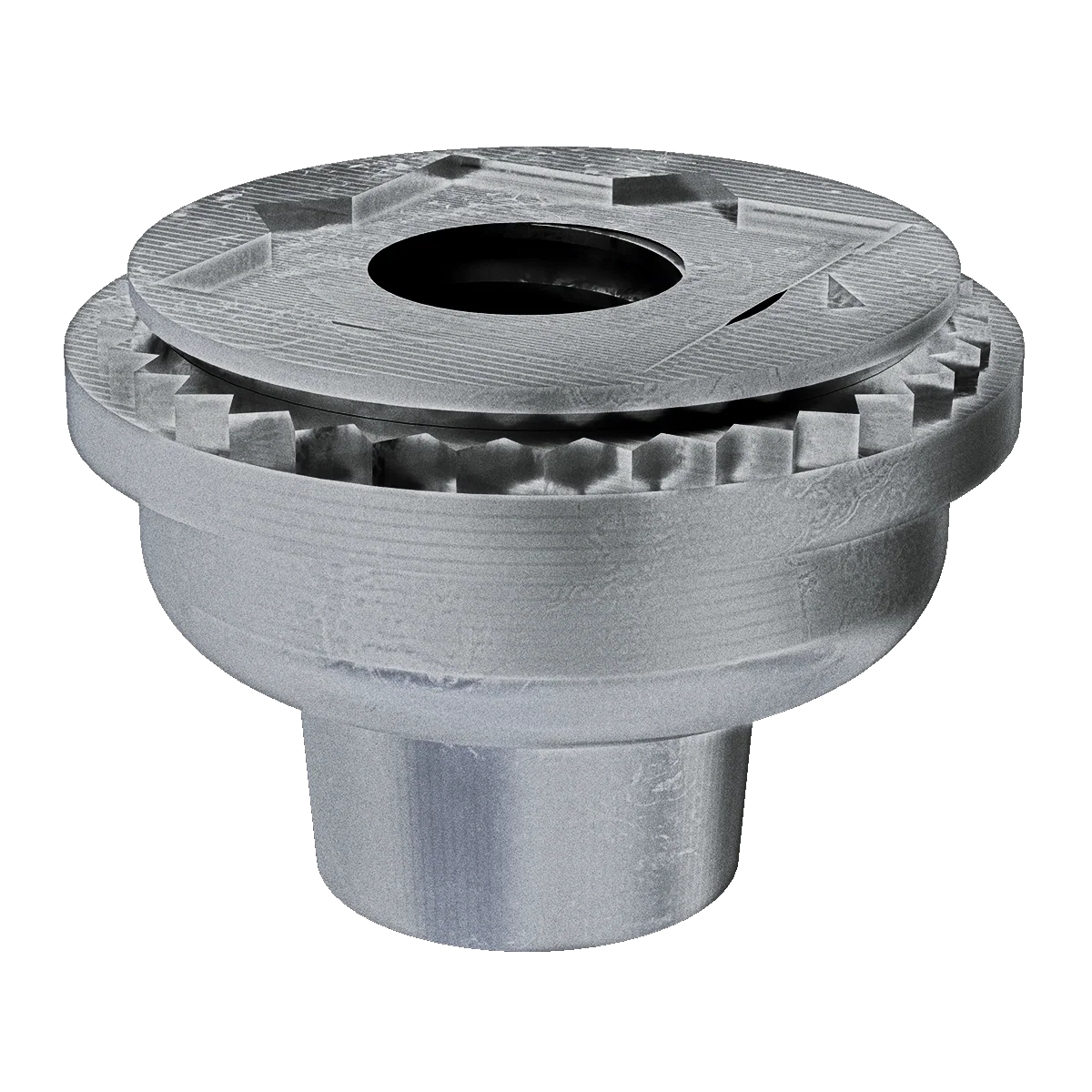Self-Clinching Nut, Floating-Locking, 300 Series Stainless Steel, Passivated, 1/4-28 x 2, 50 Pack