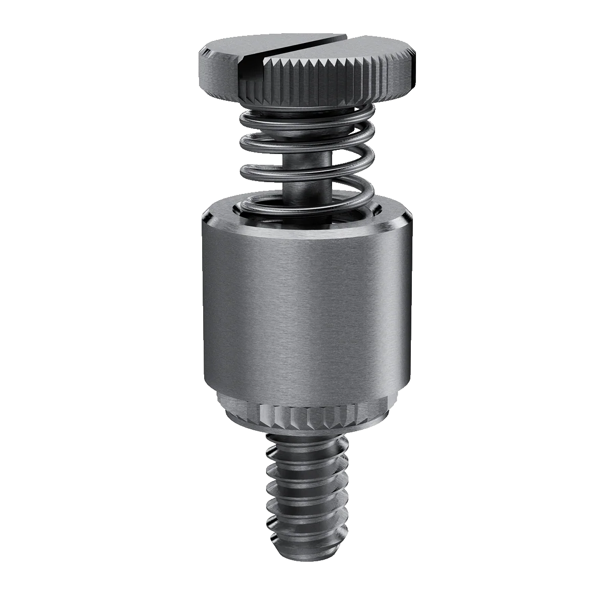 Panel Fastener, Broaching, 300 Series Stainless Steel, Passivated, 4-40 x 0.250, 100 Pack