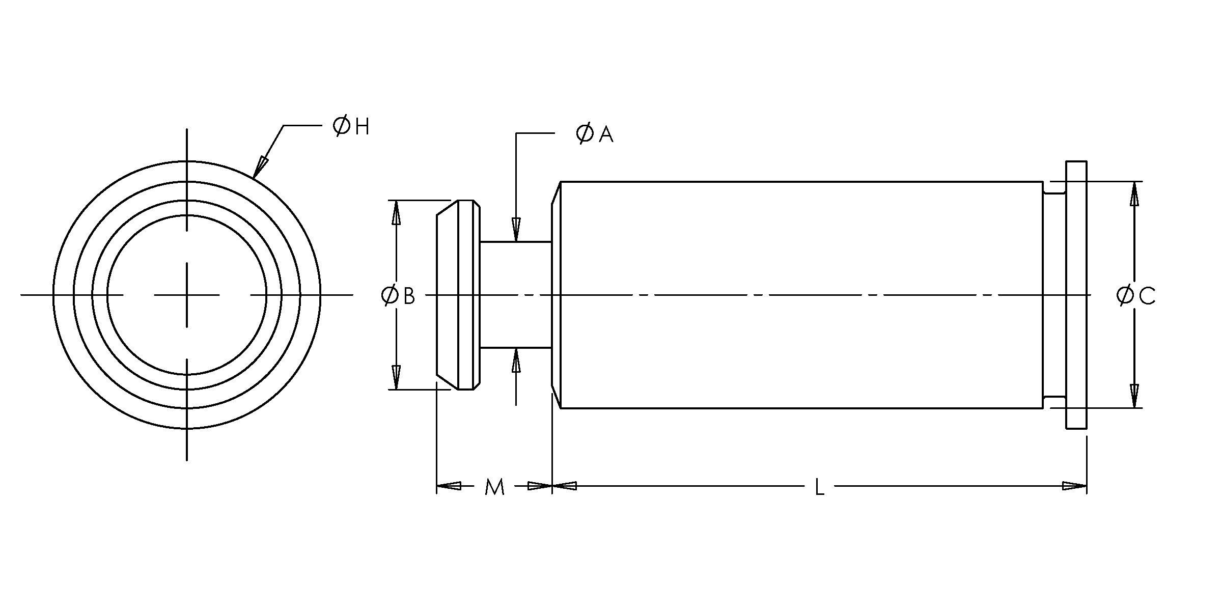 Self-Clinching Standoff, Slide Top, 300 Series Stainless Steel, Passivated, Metric, 61.5 x 12, 100 Pack - Image 2