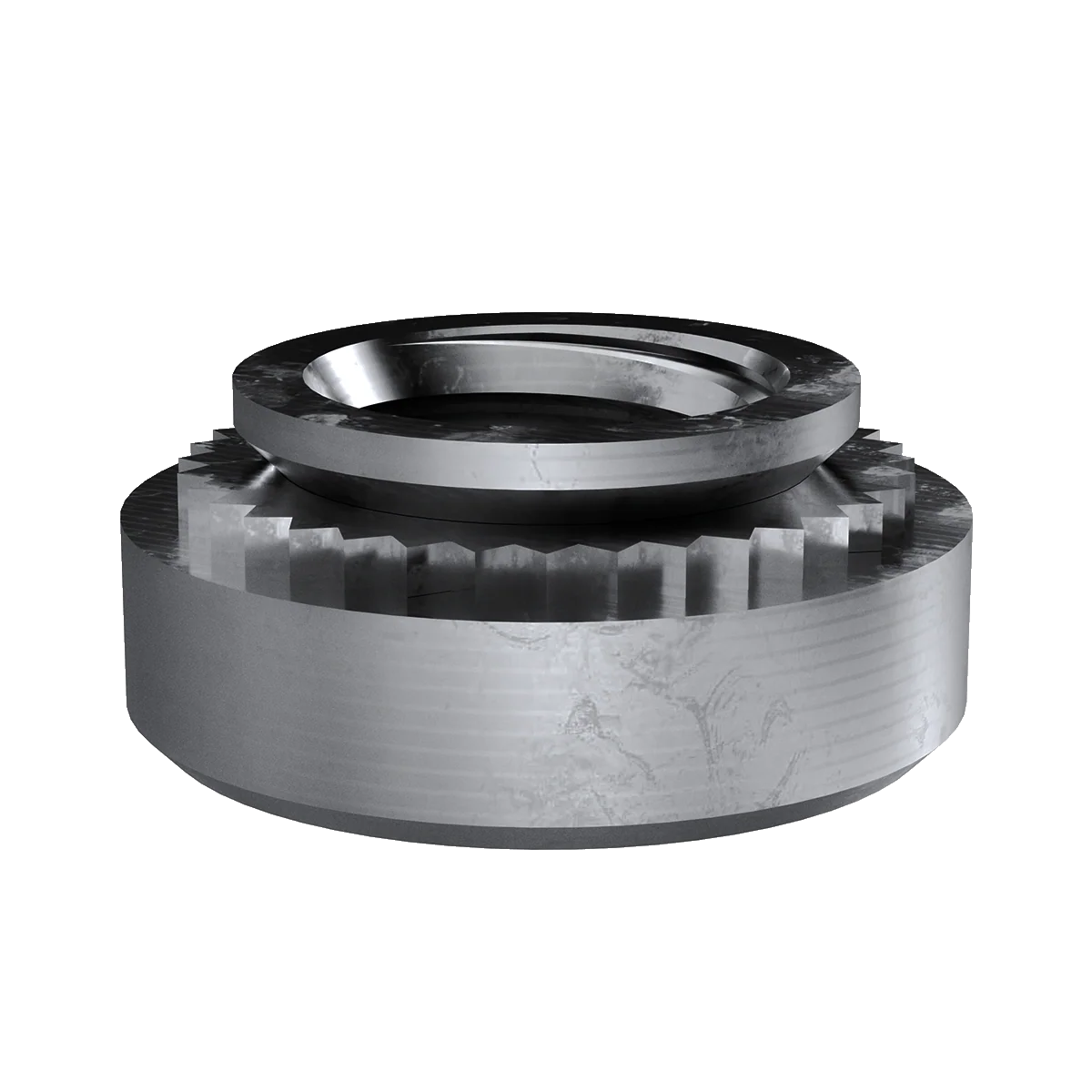 Self-Clinching Nut Steel Zinc Clear Metric M8x1.25 x 3, 50 Pack