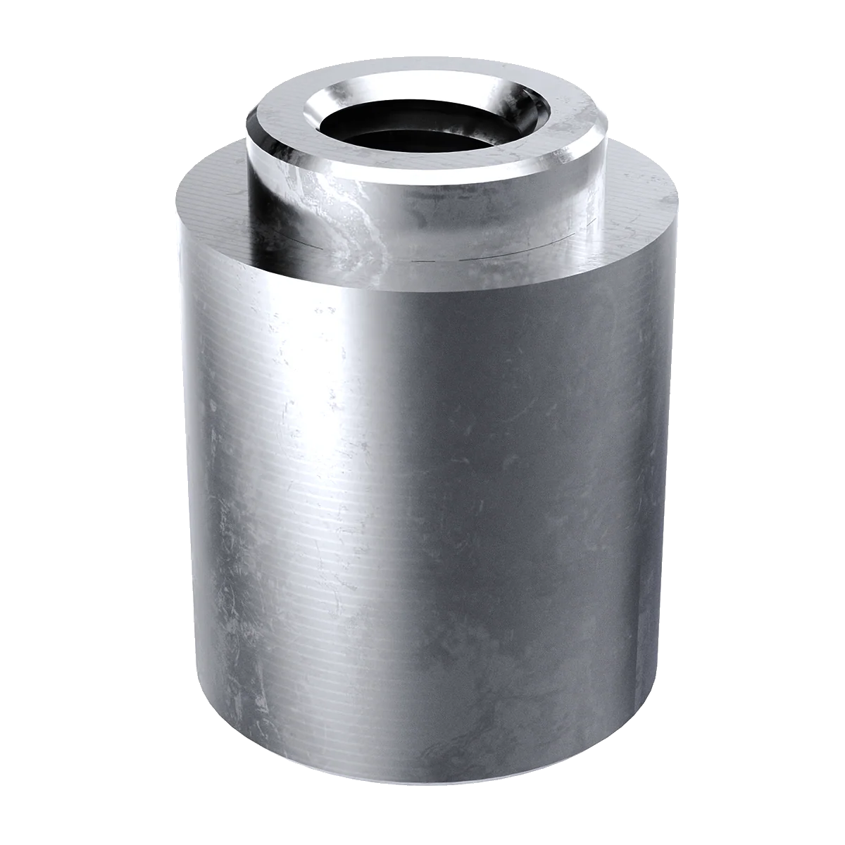 Nut Spacer, Reel Mounted, Steel, Electro Tin, 6-32 x 0.375, 100 Pack