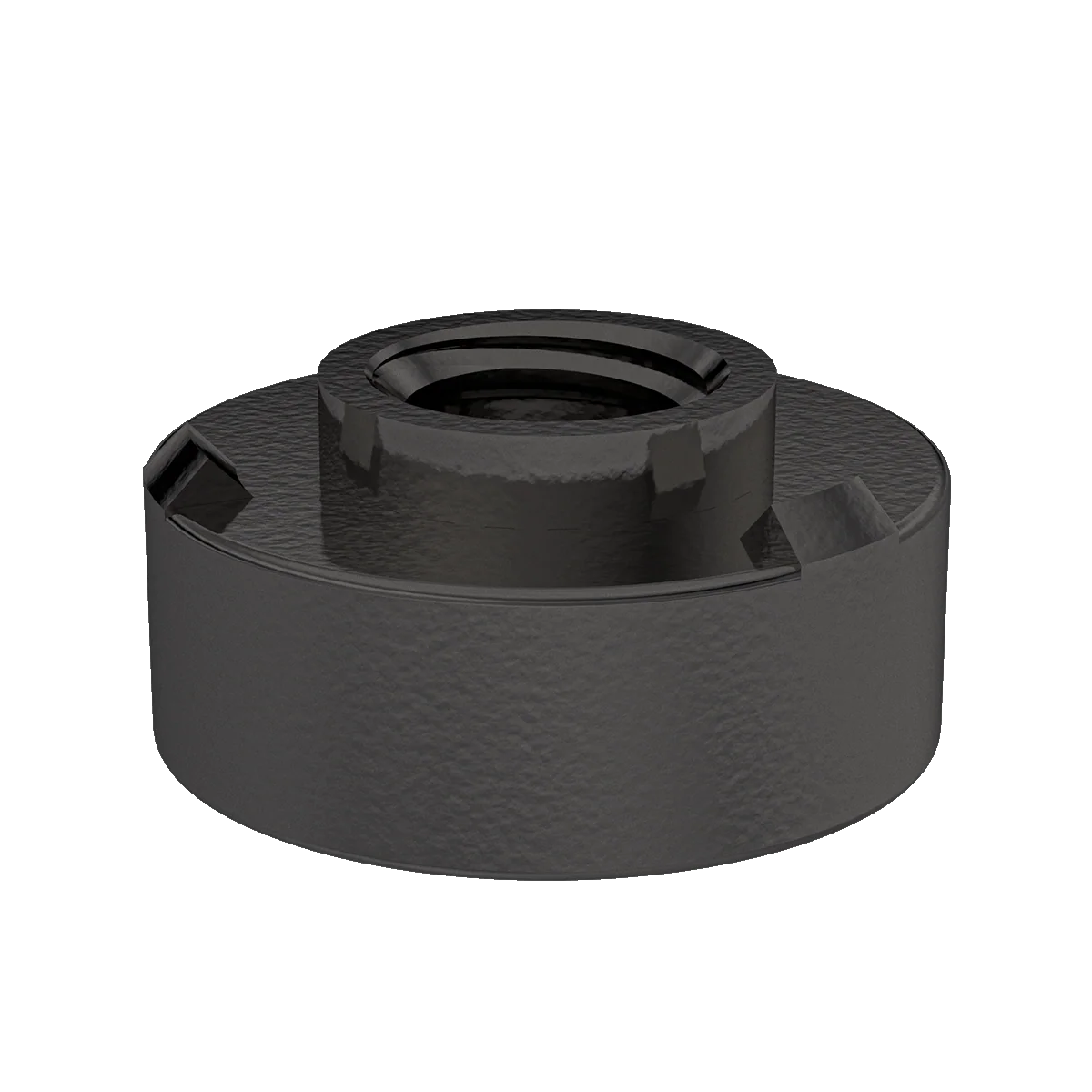 Nut, Projection Weld, Steel, Light Oil, 10-24, Type 0, 100 Pack