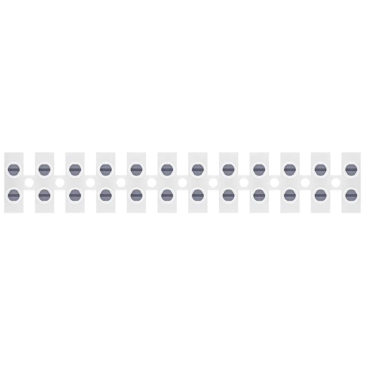12mm Pitch Eurostrip Screw Terminal Block - 12 Pole - Image 5